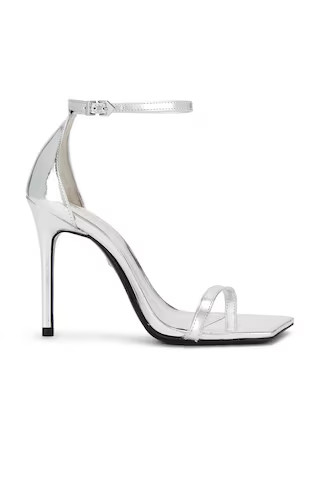 Schutz Jenna Sandal in Prata from Revolve.com | Revolve Clothing (Global)