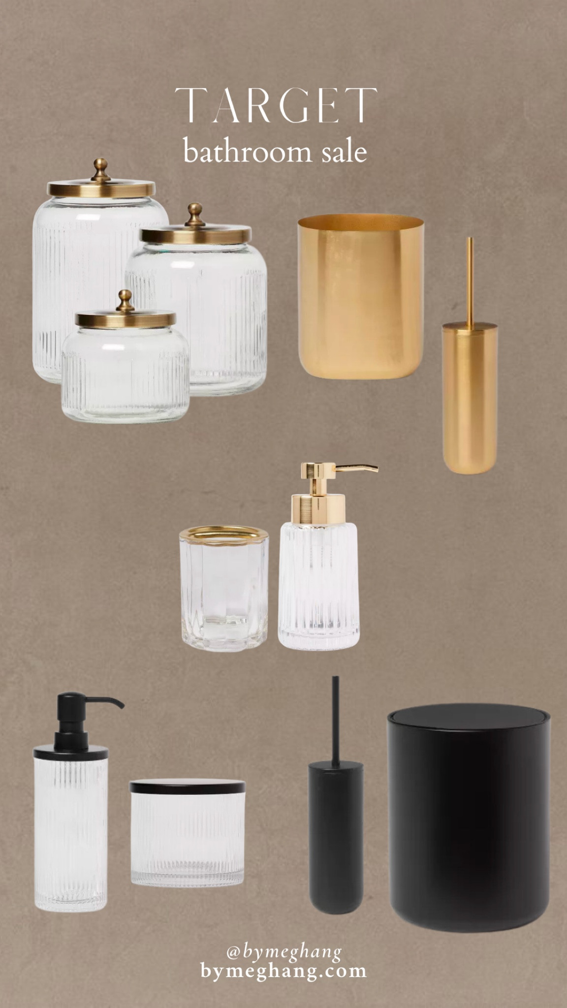 Some of favorites from the target circle sale are these bathroom accessories ranging in price from $7 to $14 

#LTKFindsUnder50 #LTKHome #LTKSaleAlert