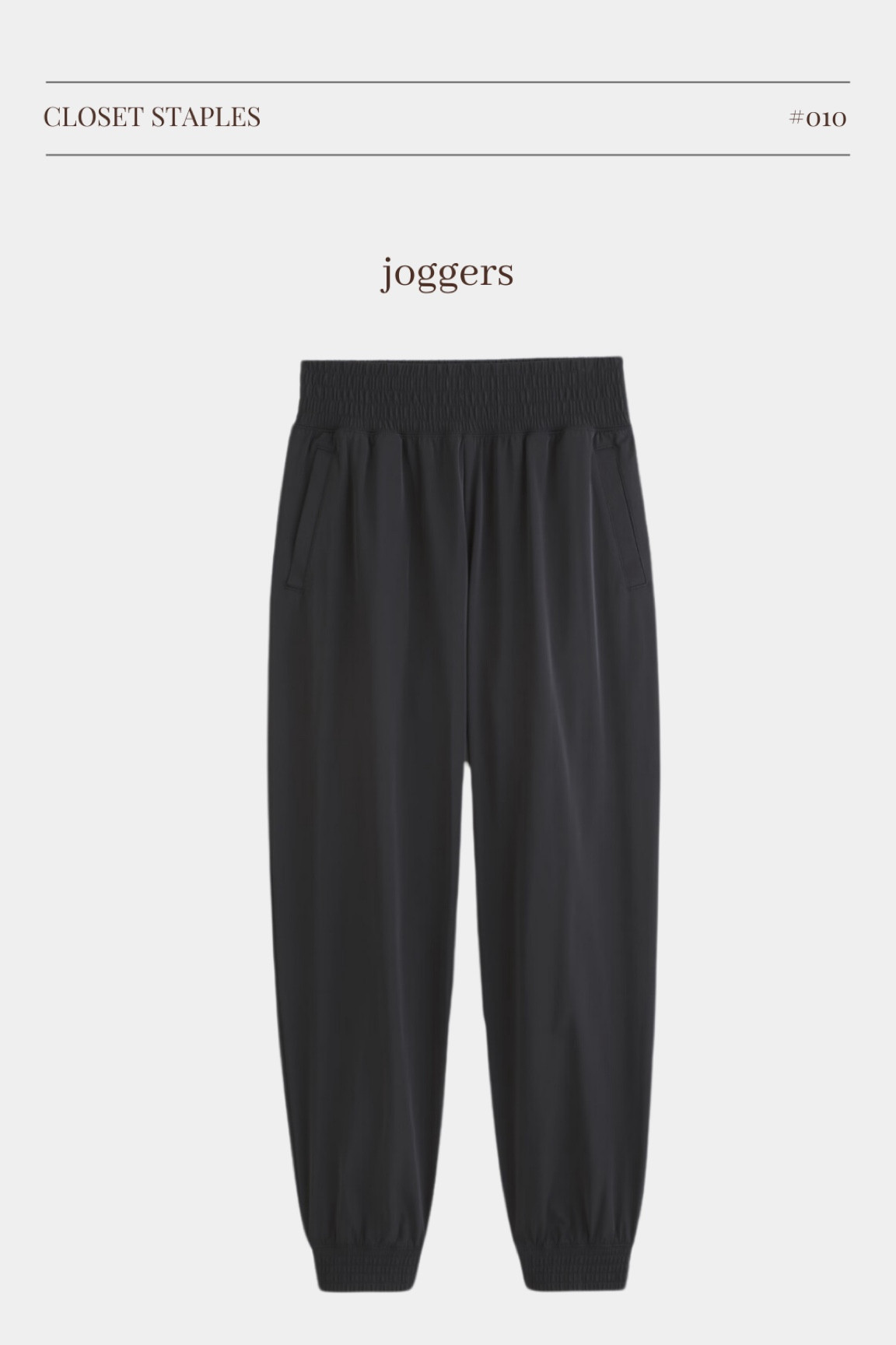 The Basics// joggers 

#LTKstyletip #LTKfindsunder50