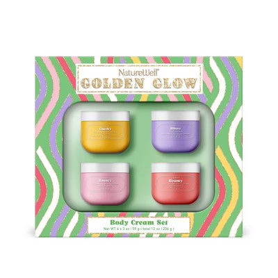 NatureWell Bath and Body Gift Sets - Golden Glow - 4ct | Target