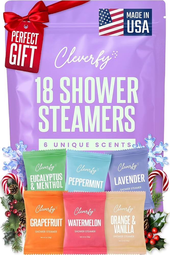 Cleverfy Shower Steamers Aromatherapy – Stocking Stuffers for Teen Girls, Women and Wife – Ch... | Amazon (US)