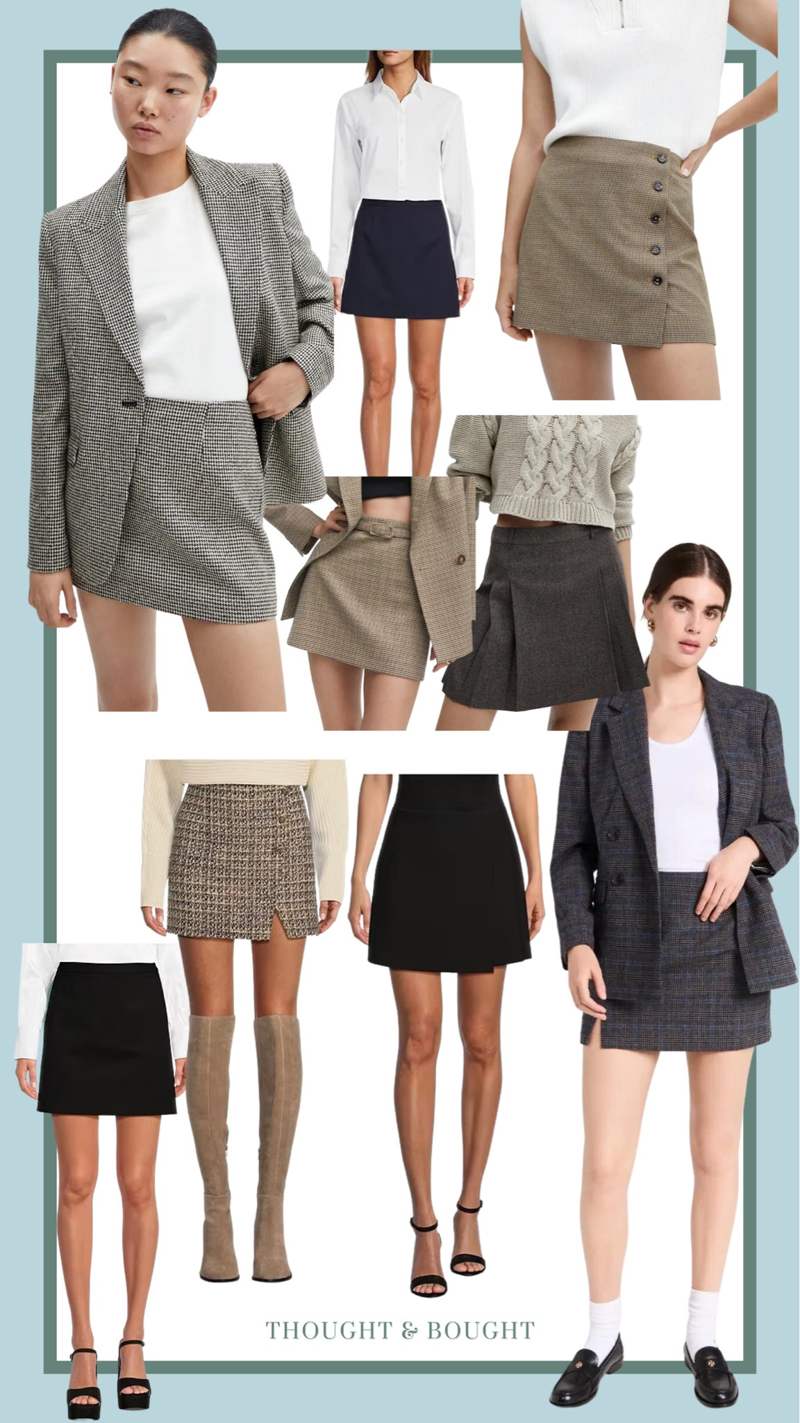 Mini skirts for work ! 

#LTKSeasonal #LTKstyletip #LTKfindsunder100