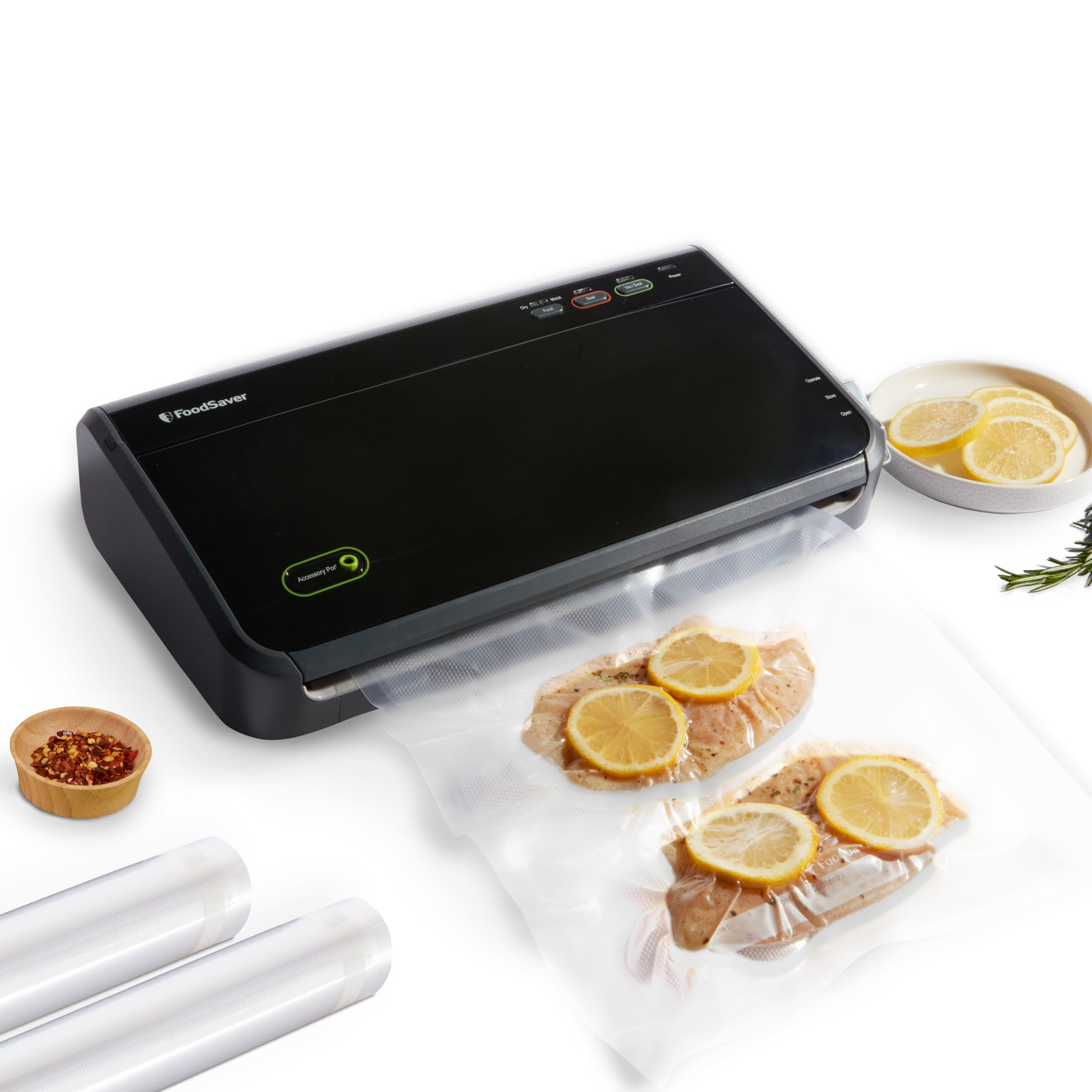 FoodSaver Vacuum Sealer Machine, Automatic Bag Detection, Sous Vide Friendly, with sealer bags, r... | Amazon (US)