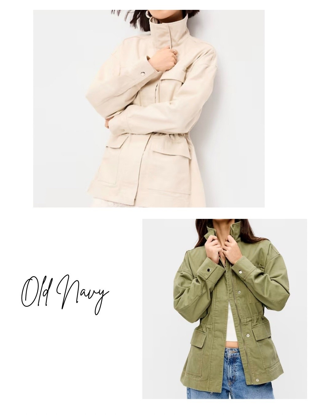 Old Navy best seller

Cinched-Waist Utility Jacket

#LTKOver40 #LTKSaleAlert