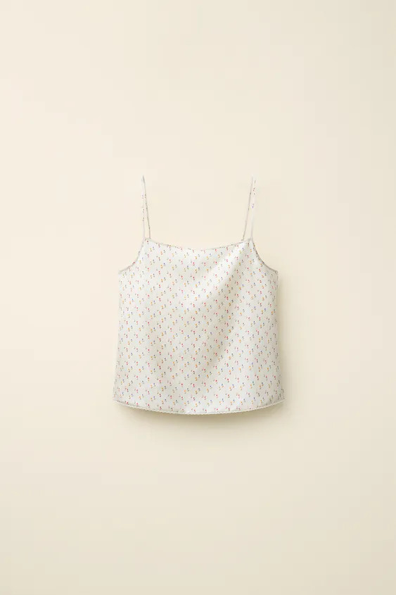 100% SILK TOP CREATED BY CARAMEL LONDON X ZARA | Zara US