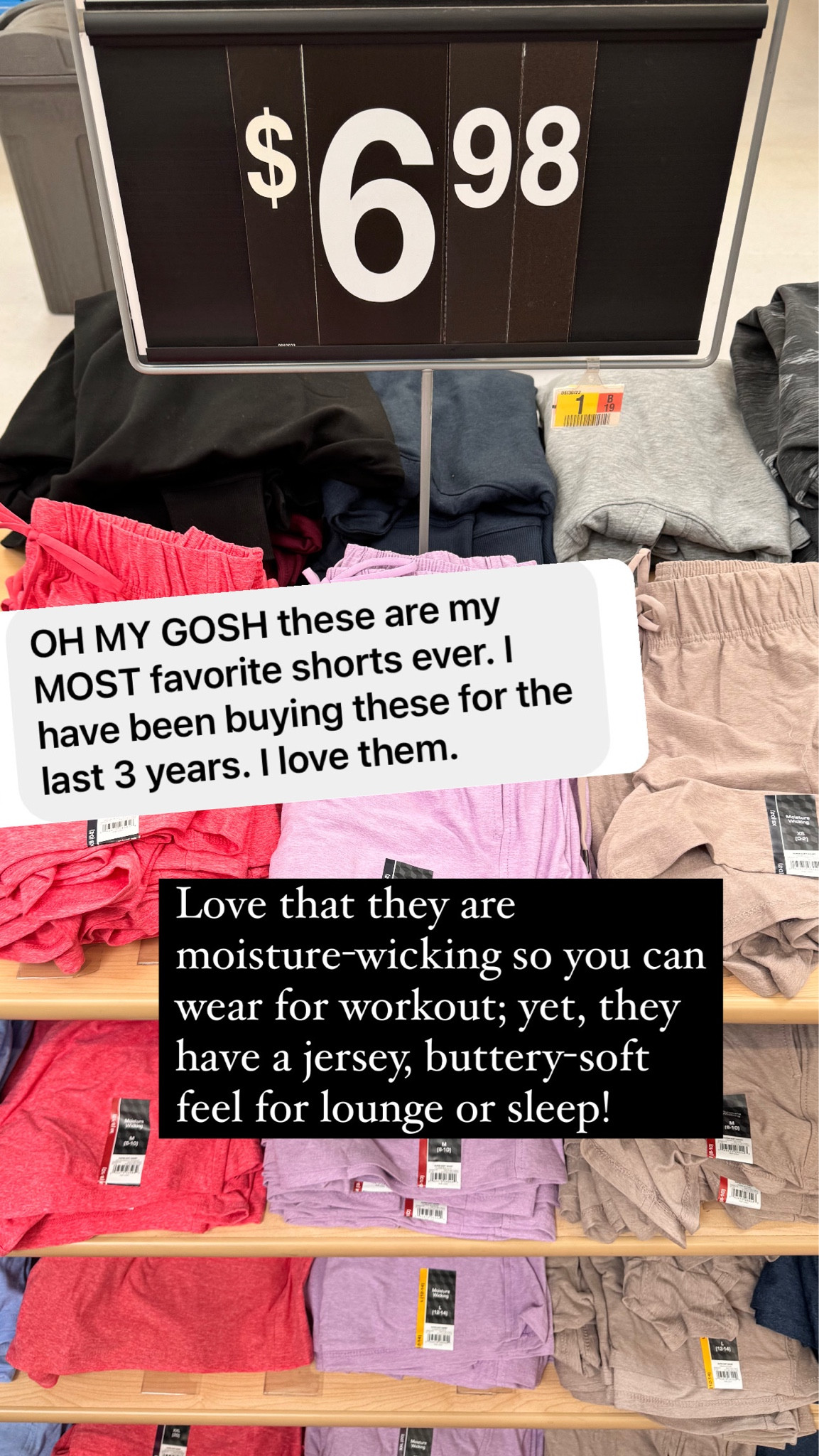 So good! I also linked plus size up to 4X and a set of two that you can get for less than $6.50/pair. True to size or size up if you like a relaxed, oversized fit 

#LTKfindsunder50 #LTKplussize #LTKfitness