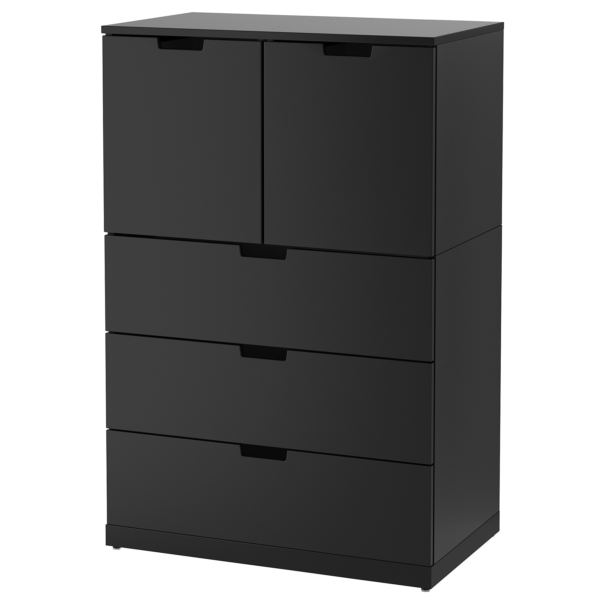 NORDLI Kommode mit 5 Schubladen, anthrazit, 80x122 cm - IKEA Deutschland | IKEA (DE)