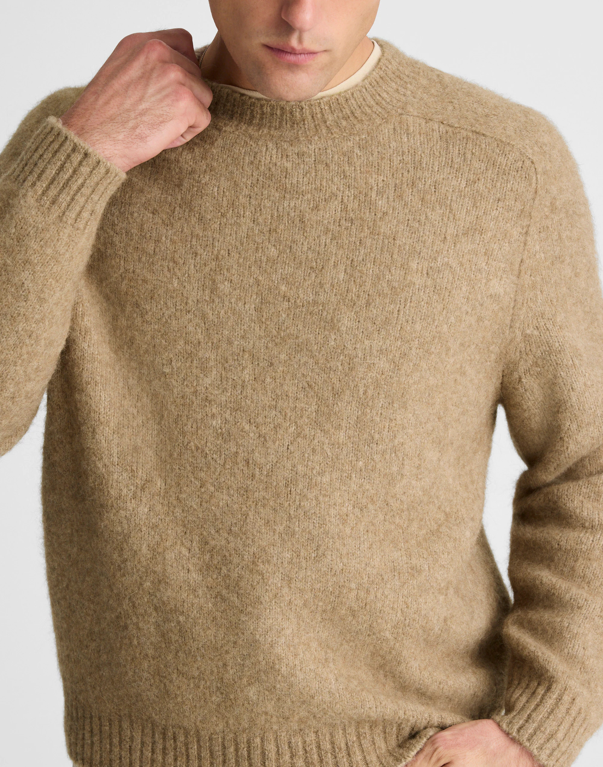 Crewneck Sweater in Yak-Alpaca Blend | Madewell