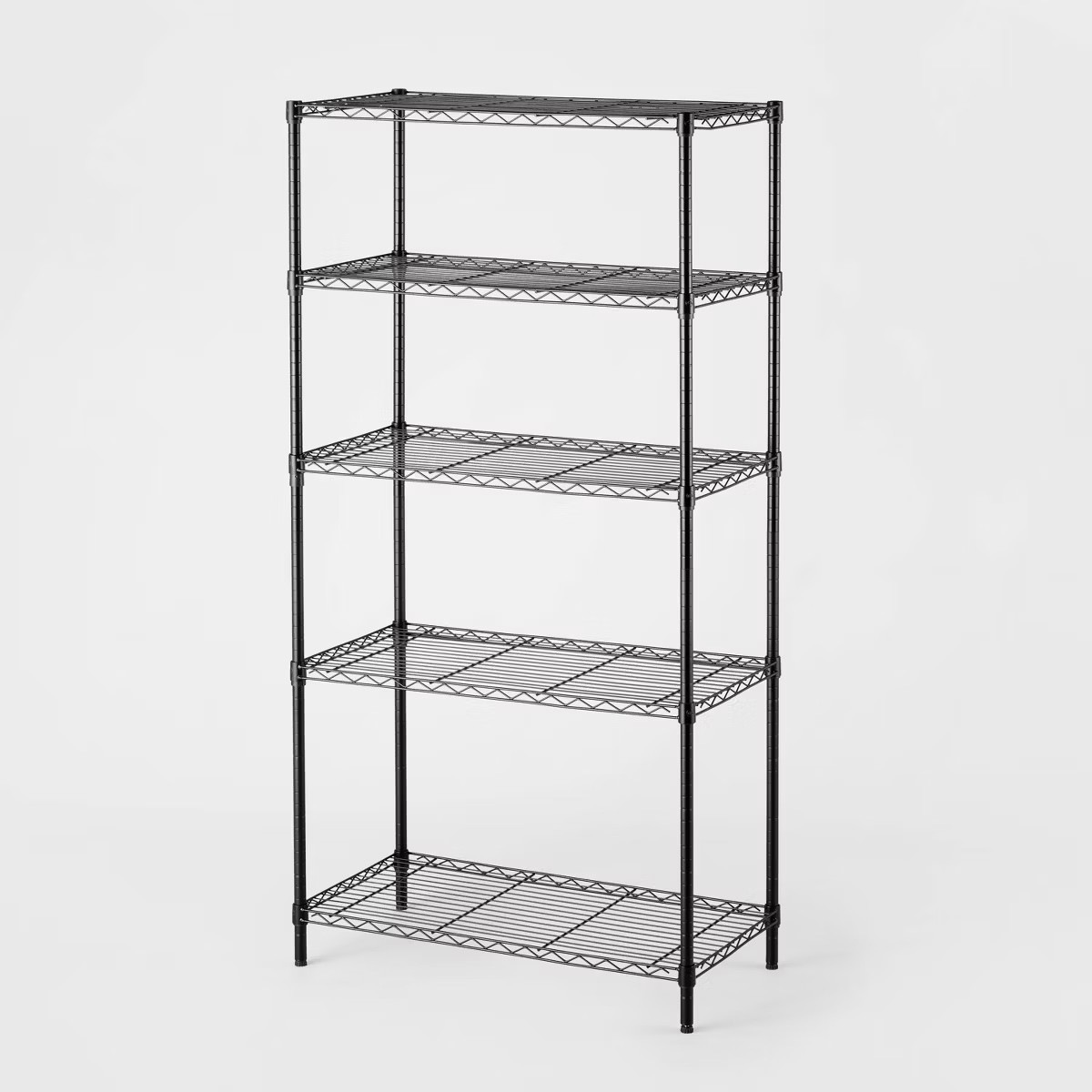 5 Tier Wire Shelving Black - Brightroom™ | Target