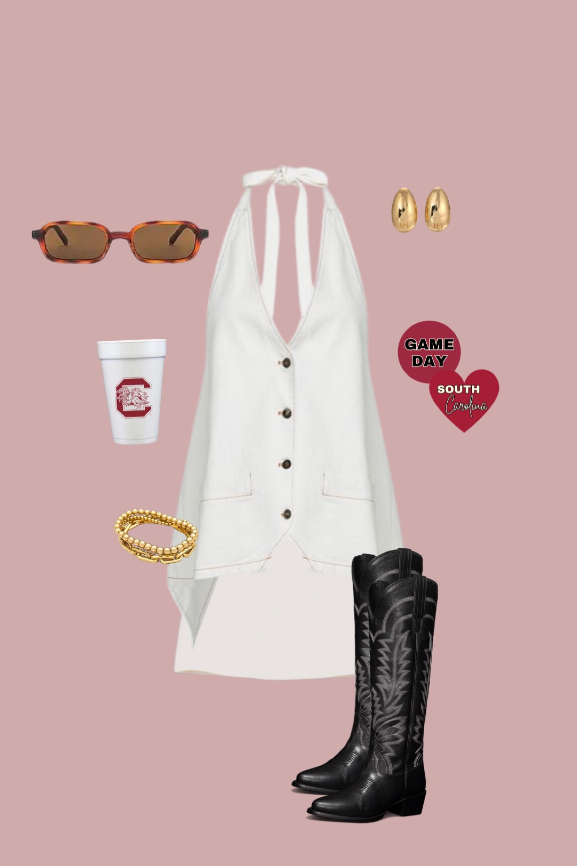 South Carolina Red & Black Gameday outfit ideas ! 

#LTKSeasonal #LTKStyleTip