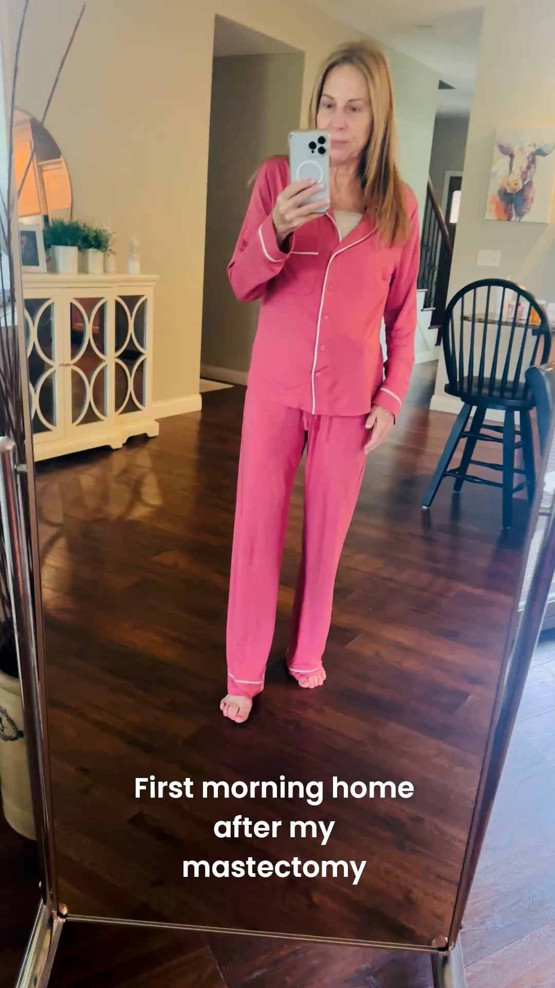 No makeup and drains in a pouch around my neck but I’m loving my new Target pajamas! They are so soft and the color is perfect! 
I’m in a XS! 


#LTKselfcare