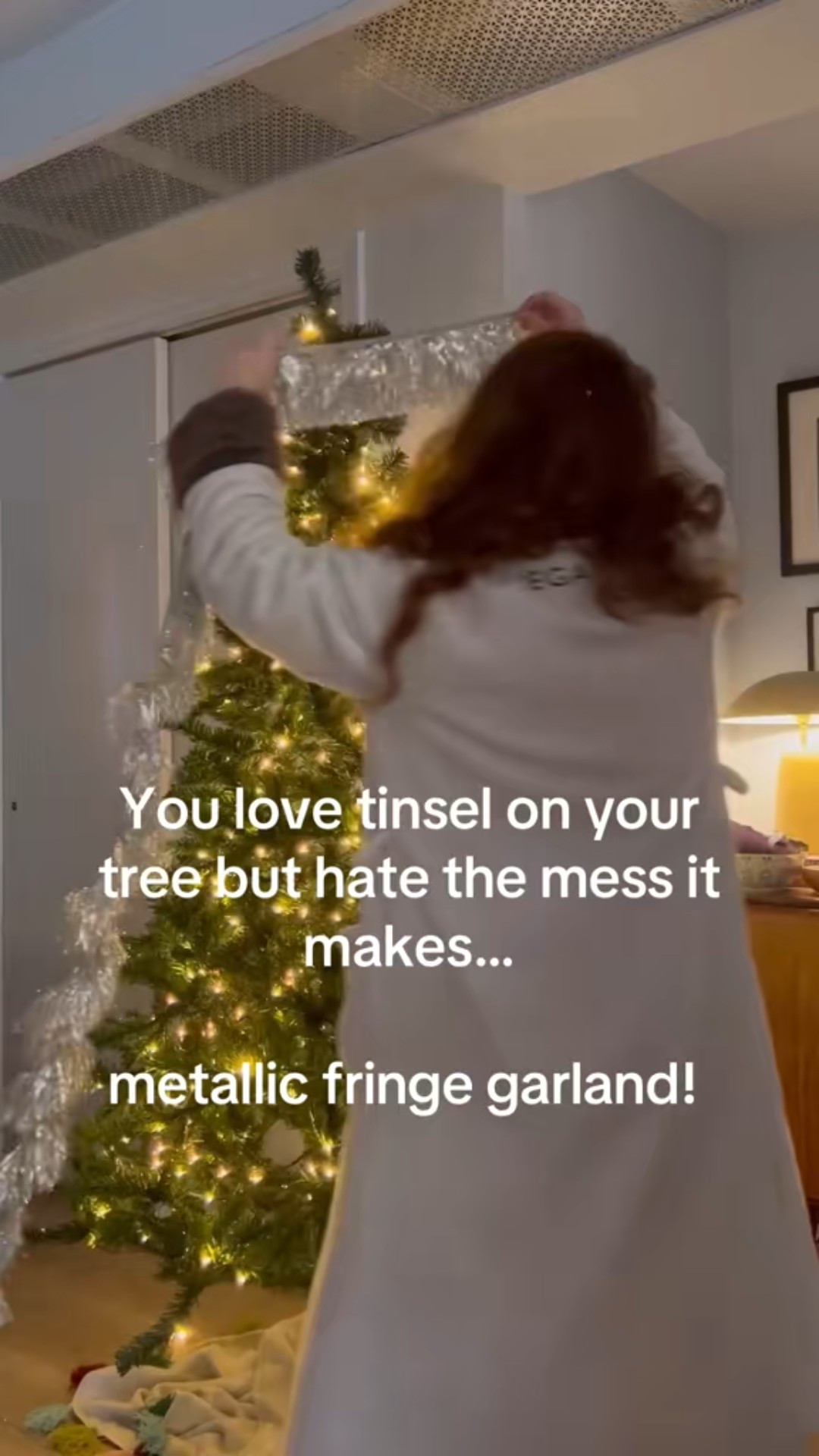 The tinsel look without the effort and mess 

Christmas tree decor, Christmas decor, Christmas hacks, tinsel tree, diy Christmas decor 

#LTKHoliday #LTKHome #LTKSeasonal