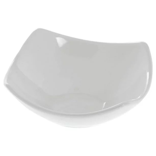 American Metalcraft Squond Serving Bowl  20 oz Square White Ceramic, SQND7 - Walmart.com | Walmart (US)