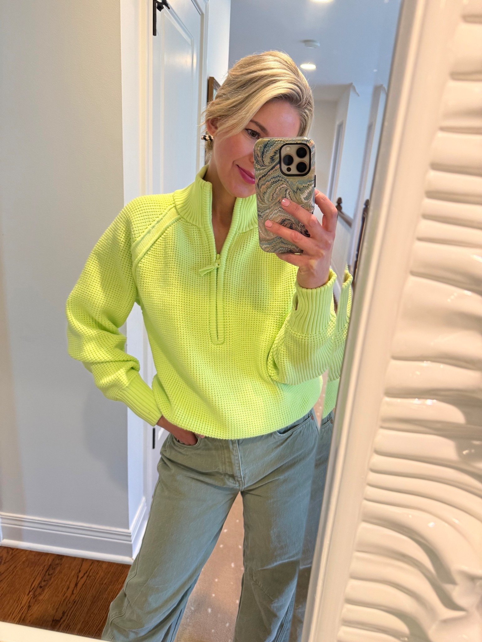 Quarter zip waffle knit (comes in several colors) 🎾💜🩵💙 I sized down to an xs.

Coordinating skort is so good. I sized up to a medium in matching skirt 💚. 

Spring staples 🤍





#LTKSaleAlert #LTKdayinmylife #LTKootd