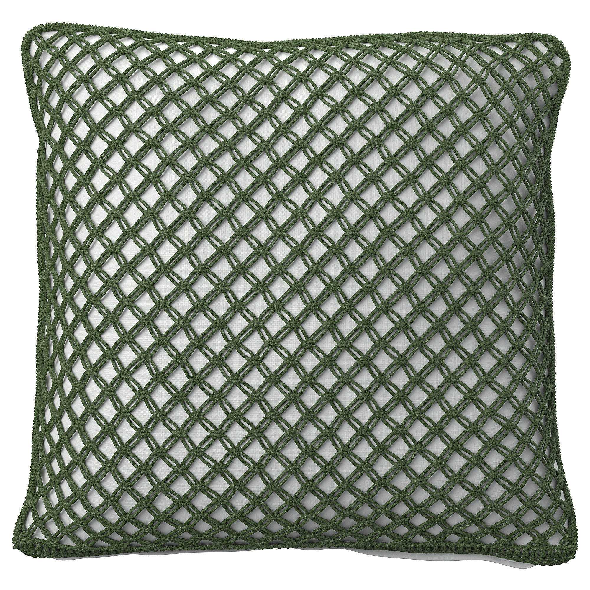 TOFTÖ Cushion cover, dark gray-green outdoor/indoor, 20x20 " | IKEA US