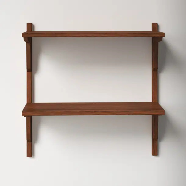 Baez Poplar Solid Wood Wall Shelf | Wayfair North America
