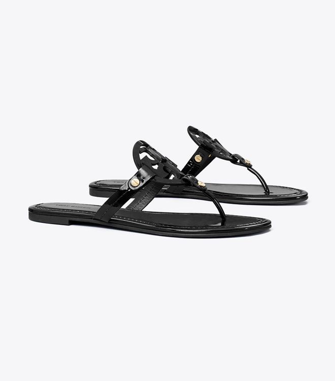 Tory Burch Miller Sandal, Patent Leather | Tory Burch US