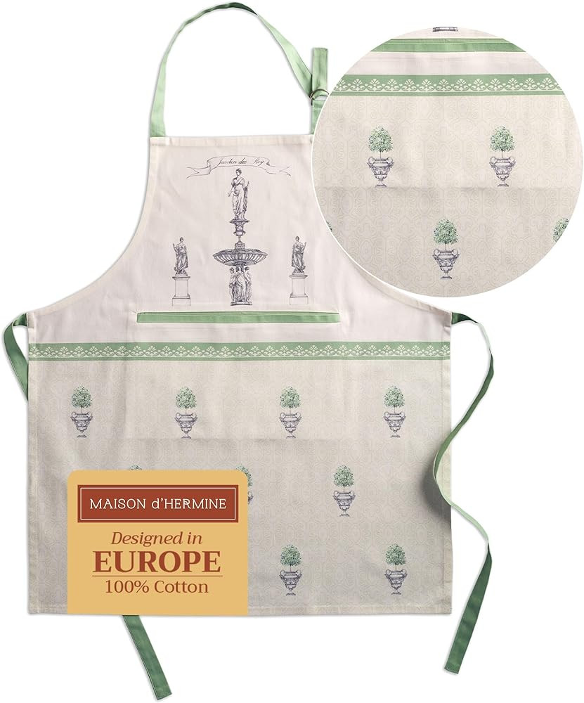 Maison d'Hermine 100% Cotton Apron for Women Men Durable Kitchen Chef Apron for Easter Cooking, B... | Amazon (US)