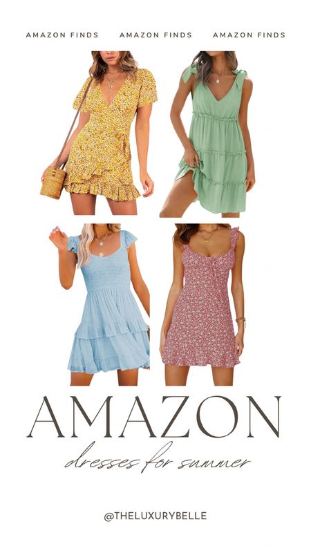Amazon dresses for summer!

#LTKStyleTip #LTKSeasonal #LTKFindsUnder100