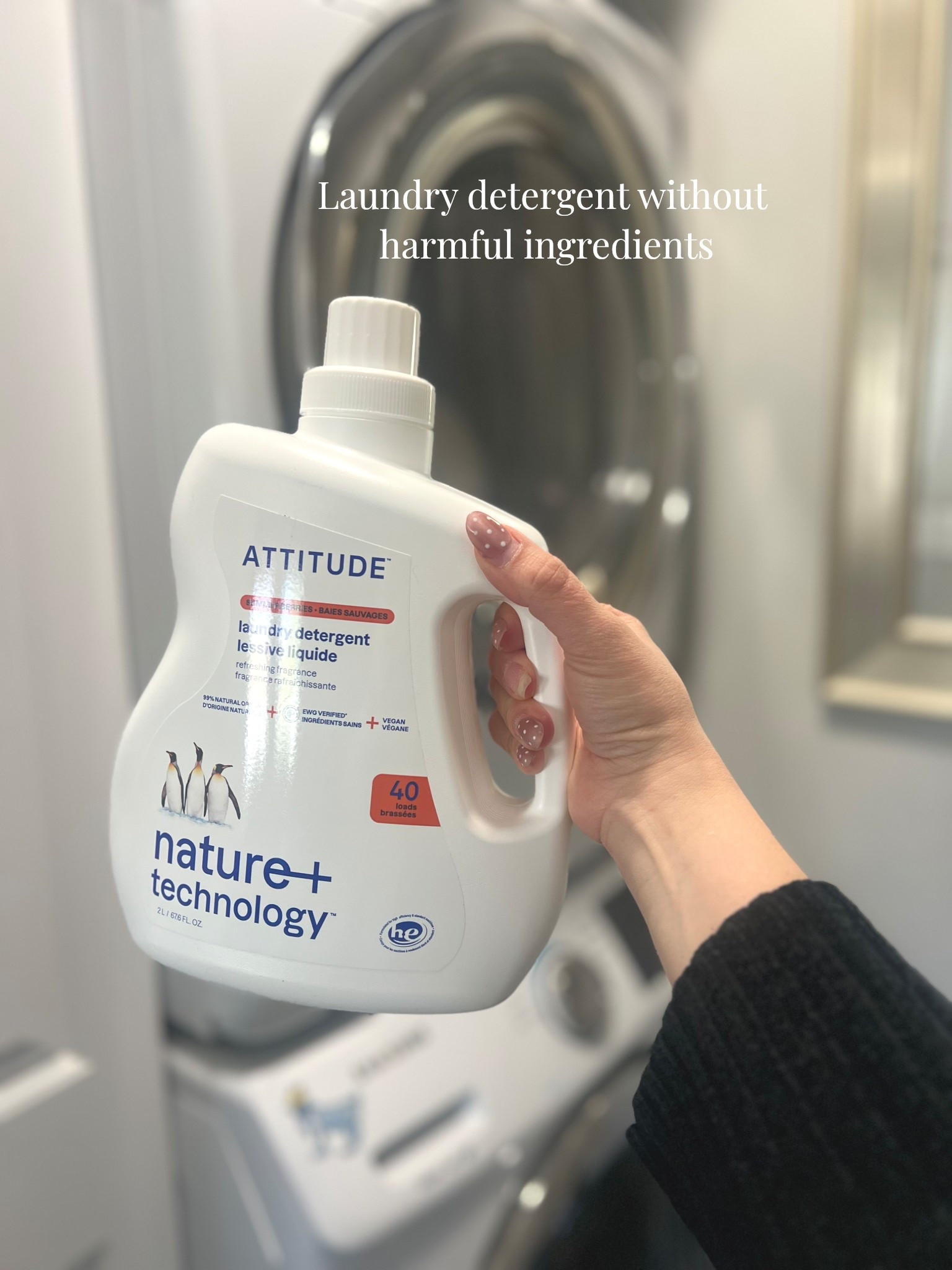 When you have a family of 6, laundry day is EVERY DAY. I’ve always used detergents with better-for/you ingredients, but they didn’t always smell the best and I love a nice fresh scent on our clothes.

Attitude detergent in summer berries is my absolute fave. The nicest scent and leaves clothes clean and smelling amazing. 

#LTKHome