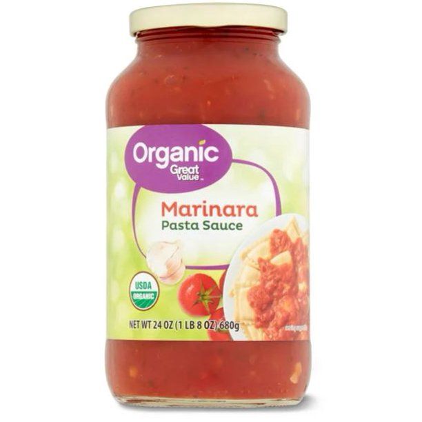 Great Value Organic Marinara Pasta Sauce 24oz - Walmart.com | Walmart (US)