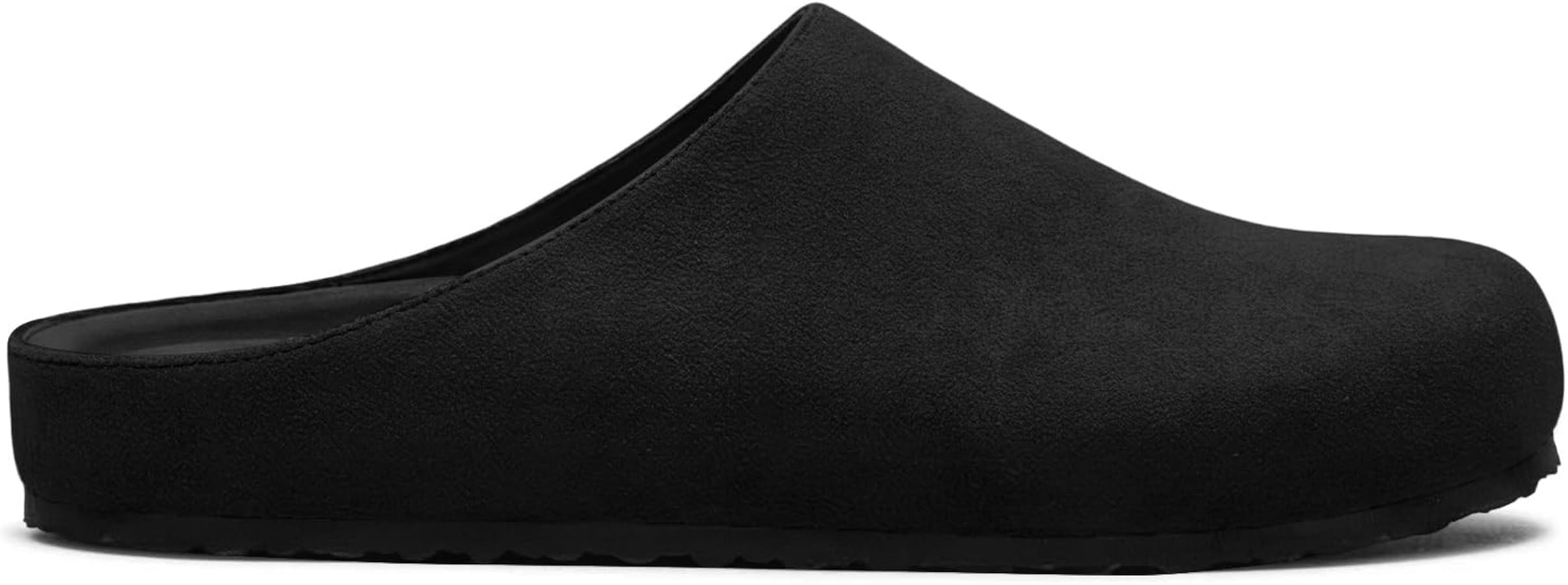 Coutgo Womens Suede Leather Clogs Comfortable Closed Toe Slip-On Mules | Amazon (US)