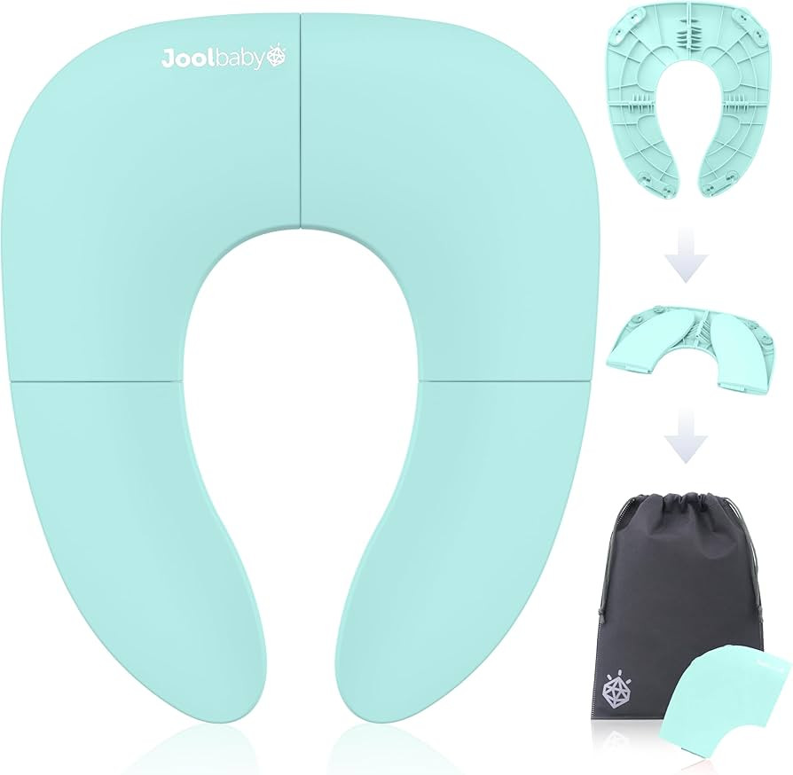 Jool Baby Folding Travel Potty Seat for Toddlers, Fits Round & Oval Toilets, Non-Slip Suction Cup... | Amazon (US)