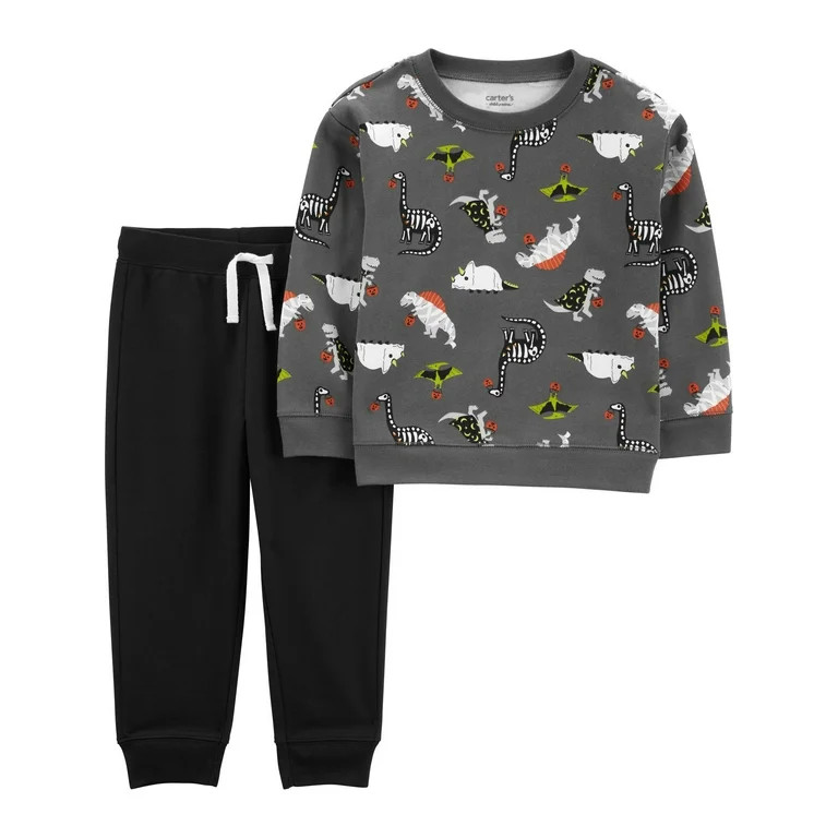 Carter's Child of Mine Toddler Boy Halloween Outfit Set, 2-Piece, Sizes 12M-5T - Walmart.com | Walmart (US)