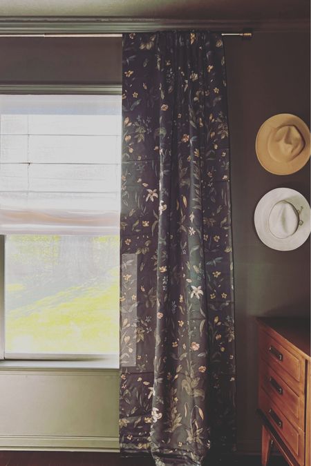 Moody window treatments 

#LTKhome #LTKsalealert #LTKFind