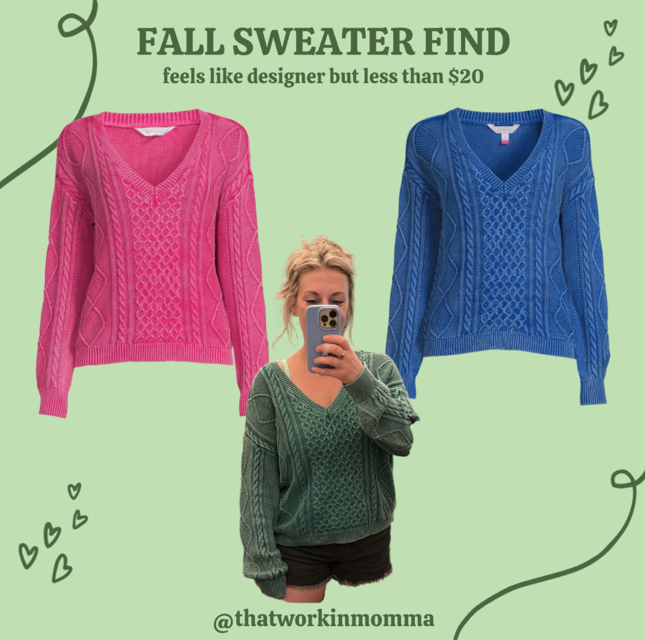 You need this sweater! Dress up or down, shorts or jeans, leather skirt or leather pants!! So many ways - such a versatile find for your capsule wardrobe 😆

#LTKSeasonal #LTKHoliday #LTKfindsunder50