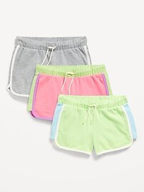 Dolphin-Hem Cheer Shorts 3-Pack for Girls | Old Navy (US)