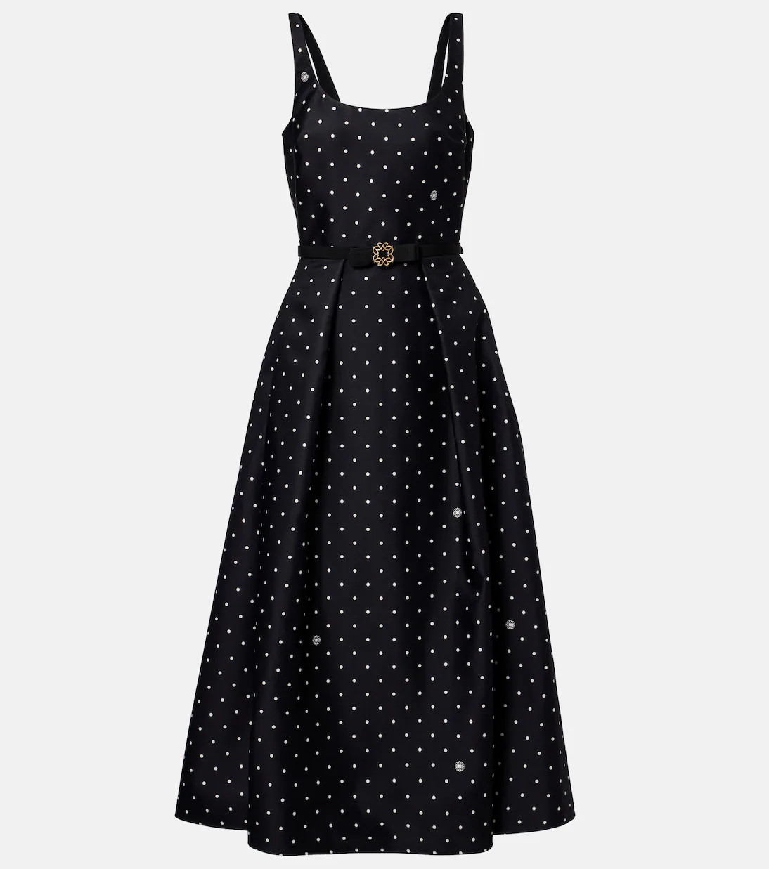 Polka-dot midi dress | Mytheresa (UK)