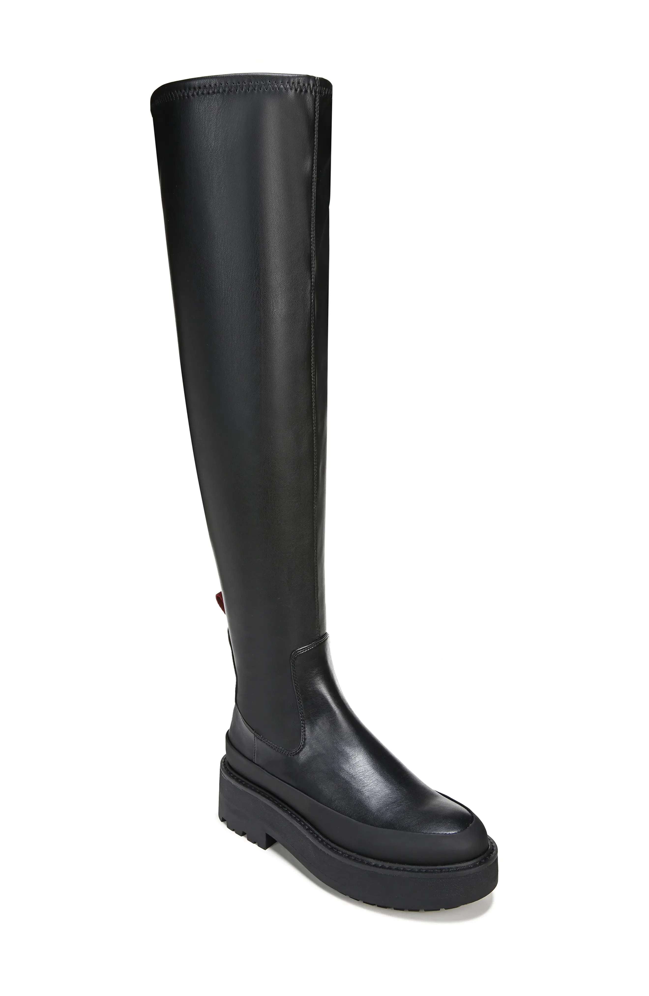 Franco Sarto Janna Over the Knee Boot in Black at Nordstrom, Size 9 | Nordstrom