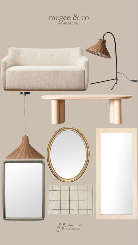 McGee & Co home decor! 

Mirror, living room, coffee table, light fixture, lamp 

#LTKhome #LTKfindsunder50 #LTKfindsunder100