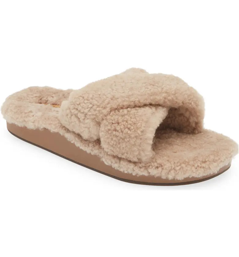 OluKai Hila Heu Genuine Shearling Slipper (Women) | Nordstrom | Nordstrom