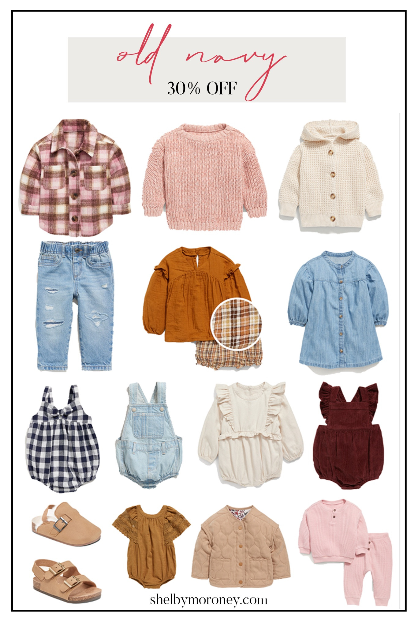 Old navy baby girl clothes 30% off 

#LTKunder50 #LTKsalealert #LTKunder100