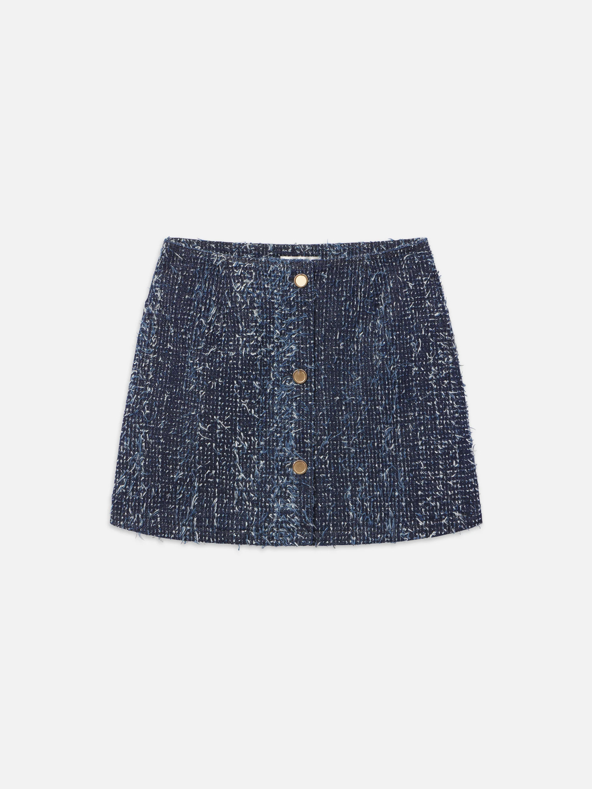 Denim Boucle Skirt  in  Magic | Frame Denim