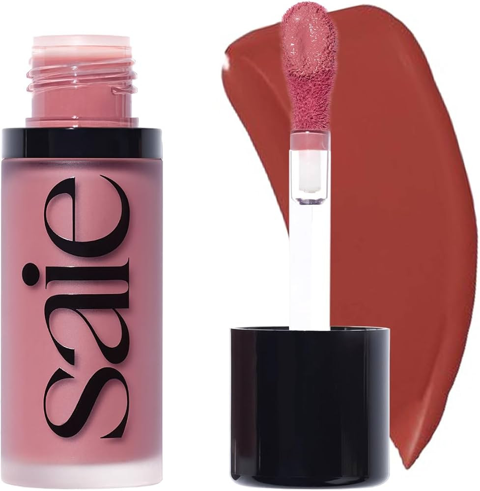 Saie Dew Liquid Blush for Cheeks - Hydrating Cream Blush Stick with a Blendable + Buildable Formu... | Amazon (US)