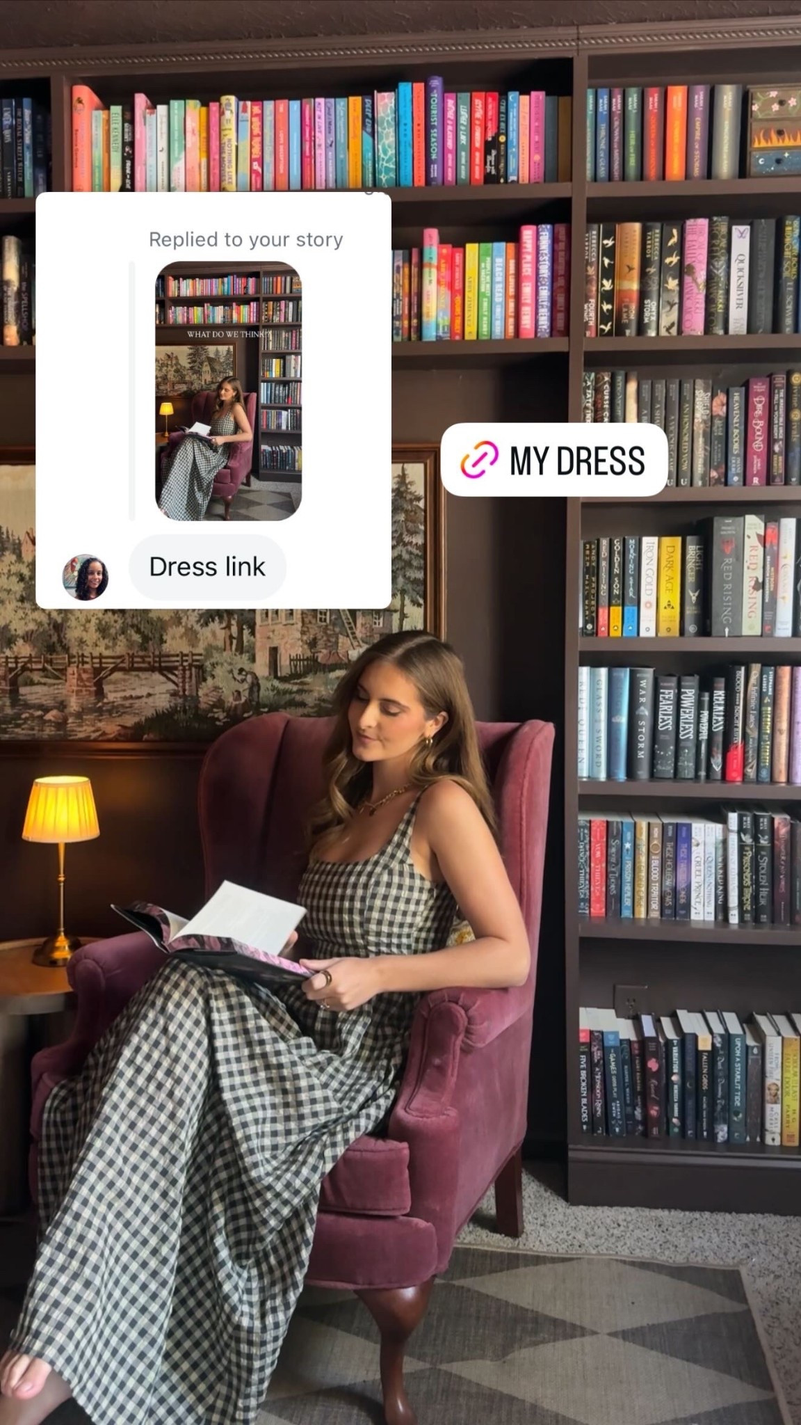 Gingham dress