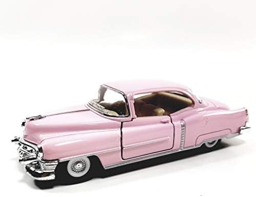 Kinsmart Cadillac Series 62 1953 Cotton Candy Pink 2 Door Coupe 1/43 O Scale Diecast Car | Amazon (US)