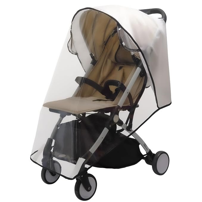 BEMECE Baby Stroller Rain Cover, Universal Stroller Accessory - Waterproof Windproof Travel Weath... | Amazon (US)
