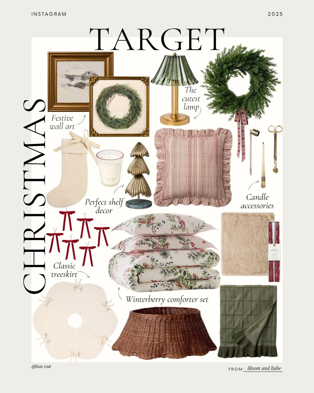 I couldn’t resist rounding up my favorite festive finds from Target this season. So many pieces I love. 

#LTKHoliday #LTKHome #LTKSeasonal