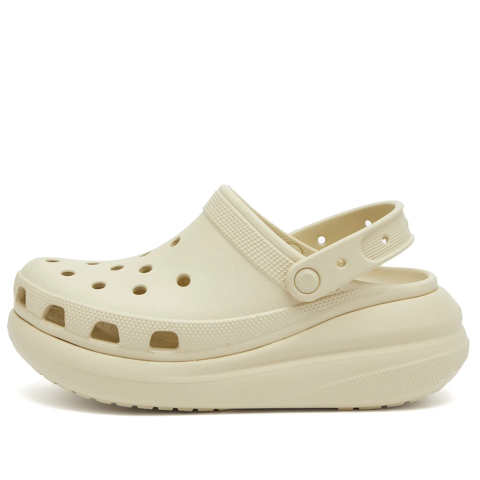 Crocs Women's Classic Crush Clog in Bone, Size UK 8 | END. Clothing