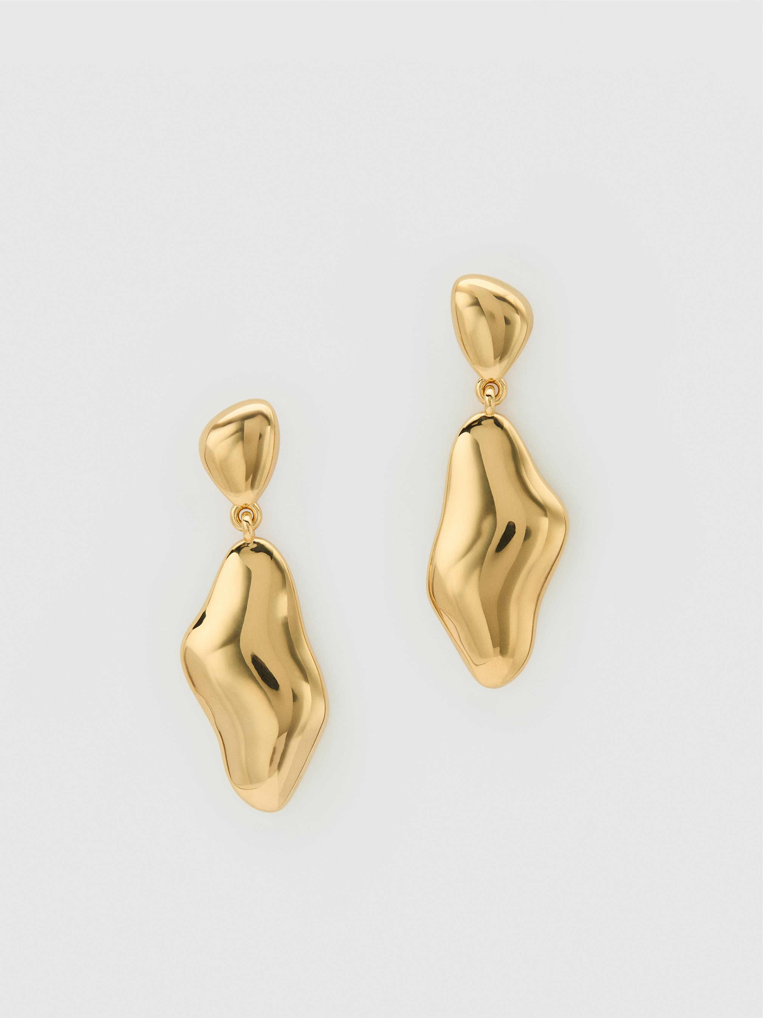 Reformation Carmel Drop Earrings Gold | Reformation (Global)
