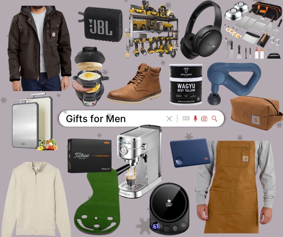 Men Gift Guide! One of the harder groups to buy for in my opinion 🤣 

#giftguideformen #mensgiftguide #giftsformen #giftsforhim #giftsfordad 

#LTKFindsUnder100 #LTKGiftGuide #LTKMens