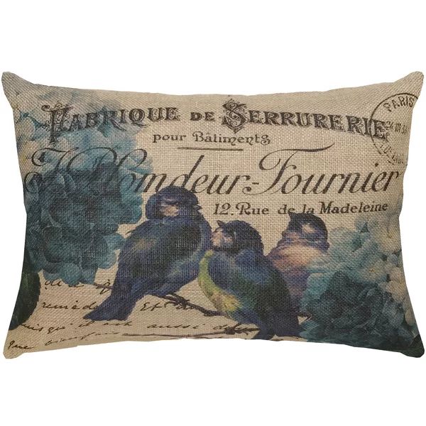 Zabala Birds Lumbar Pillow | Wayfair North America