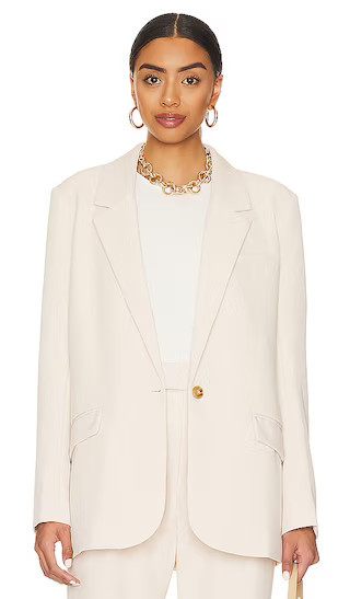 Kris Blazer in Pristine Ivory | Revolve Clothing (Global)