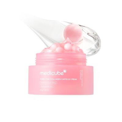 Shop medicube - PDRN Pink Collagen Capsule Cream - 55g  | STYLEVANA | Stylevana