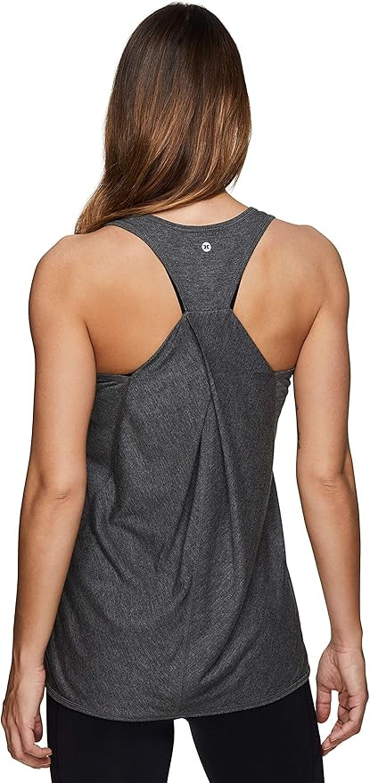 RBX Active Women's Fashion Back Detail Flowy Yoga Tank Top | Amazon (US)