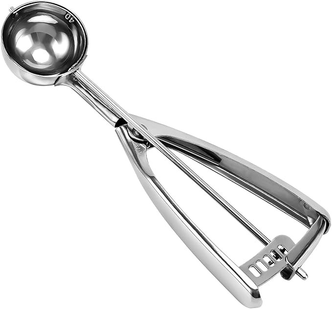 Medium Cookie Scoop, 2 Tbsp / 30ml / 1 oz, Size #40 Cookie Dough Scoop, Cookie Scoops for Baking,... | Amazon (US)